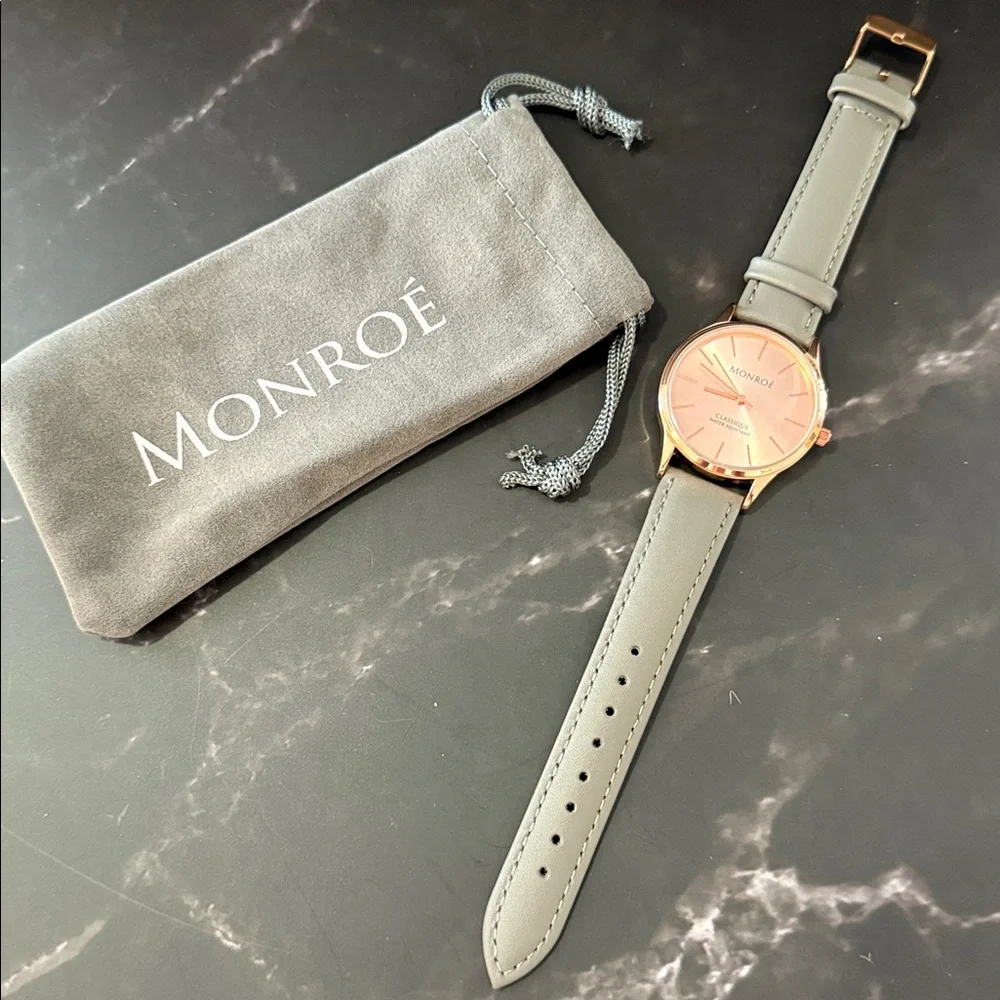 Monroé Classic Watch - Sunburst Solérose